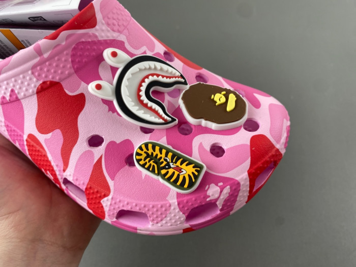 bape x Cr*0*s classic clog 