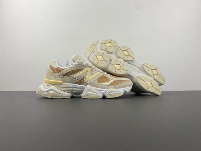 New Balance 9060 Brown Ivory White