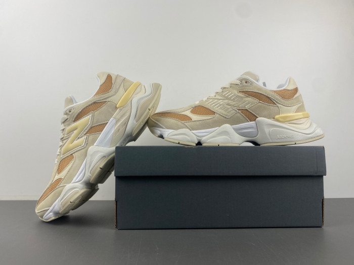 New Balance 9060 Brown Ivory White